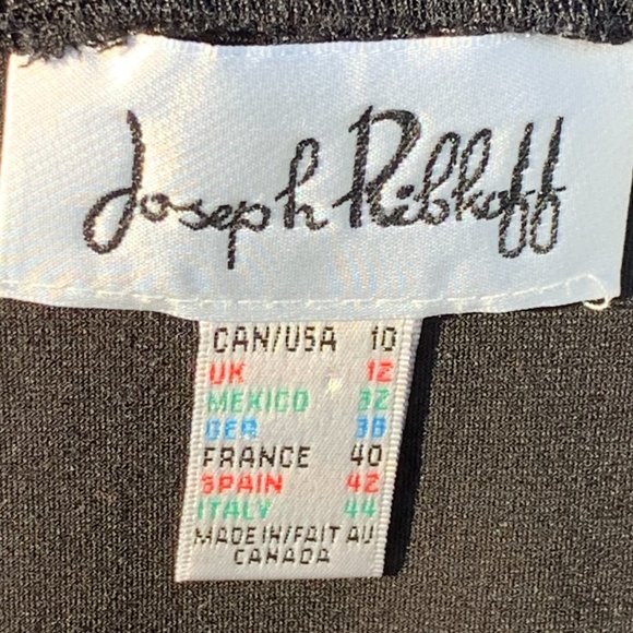 💗 HOST PICK 💗   Joseph Ribkoff Black/Nude Stretchy Top - Picture 12 of 13